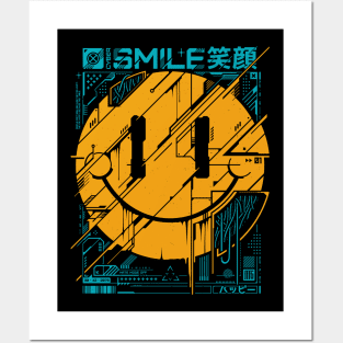 Cyber Smile Posters and Art